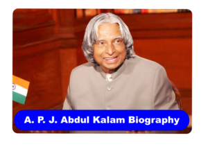A. P. J. Abdul Kalam Biography